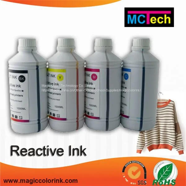 Colorful Light Tattoo Fiber Reactive Dye Ink for Epson Surecolor F2000 photo-5
