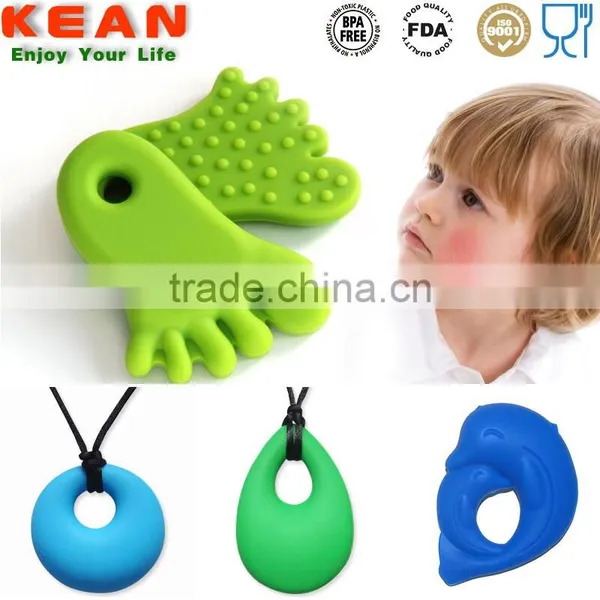 Approved by FDA/ SGS/LFGB/CE 15 Colors for Option Star Pendant Baby Cute Toy Make by Food Grade Silicone photo-3