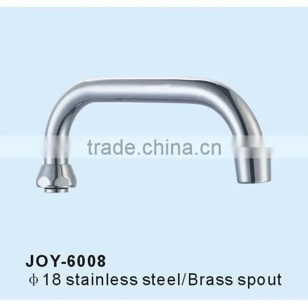 Upc Brass DIA18MM Faucet Spout,ss Basin Tap Tube,U Stainless Steel Mixer Pipe