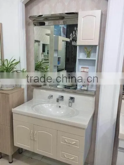 2015 NEW TYPE BATHROOM PVC CABINET FOR USA photo-3