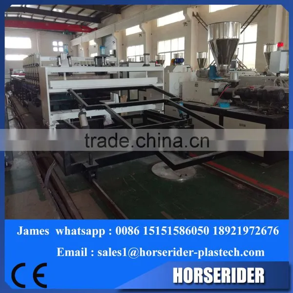 PVC Foam Plate Making Machine/plastic Machinery/plastic Extruder photo-4