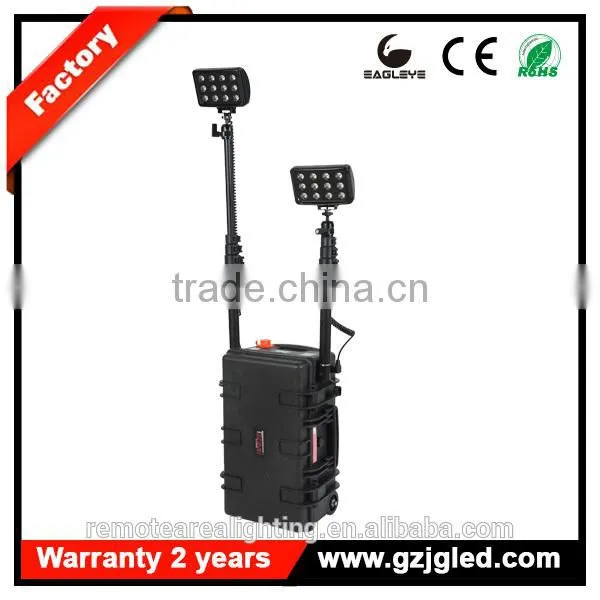 New RLS-72W LED Explosion Proof Lighting Fixture With Black Case Heavy Duty Rechargeable Searchlight photo-3