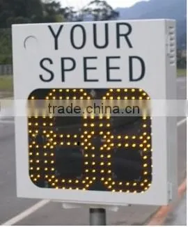 Steel Case 18 Inch 2 Digit Station Radar Speed Traffic Signs photo-2