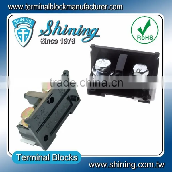 TE-200 Din Rail Mounted 100mm2 600V 200A Joint Type Wire Connector photo-5