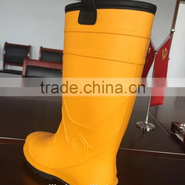 Waterproof Snow Boots Pvc Safety Shoes With Handle photo-2