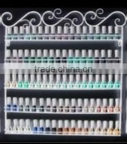 5 Tier Metal Nail Polish Mountable Organizer Display Rack photo-3