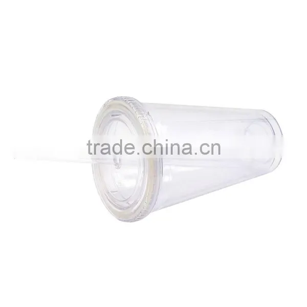 16oz Customized Logo Plastic Cheap Coffee Cups for Sale,Thin Wall Plastic Drink Tubing photo-2