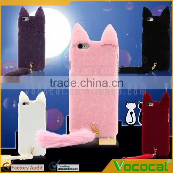 Fluffy Tail Cat Style Protective Case Cover Skin for IPhone 6 Plus / 6s Puls 5.5 Inches photo-6