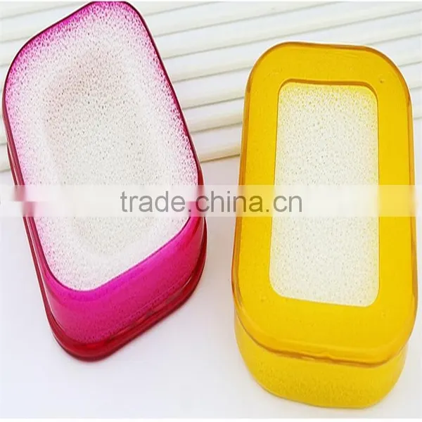 N204 Candy-colored Beautiful Travel Plastic Soap Box photo-5