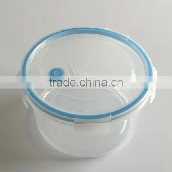Household 1200ml Plastic PP Round Crisper With Lock photo-2