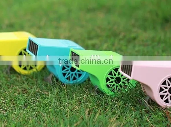 New Arrival Creative Summer Mini Portable Sports Whistle Shape Fan Handhold Rechargeable Mini Sports Fan With Whistle photo-5