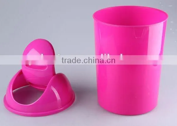 Rubbish Bin Household Garbage Can/Plastic Trash Can photo-3