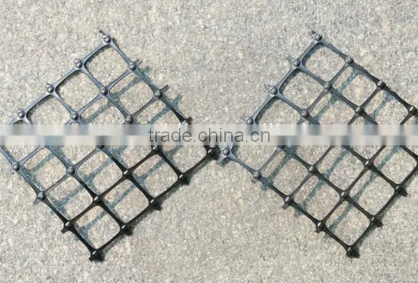 Black Biaxial PP Plastic Geogrid photo-5