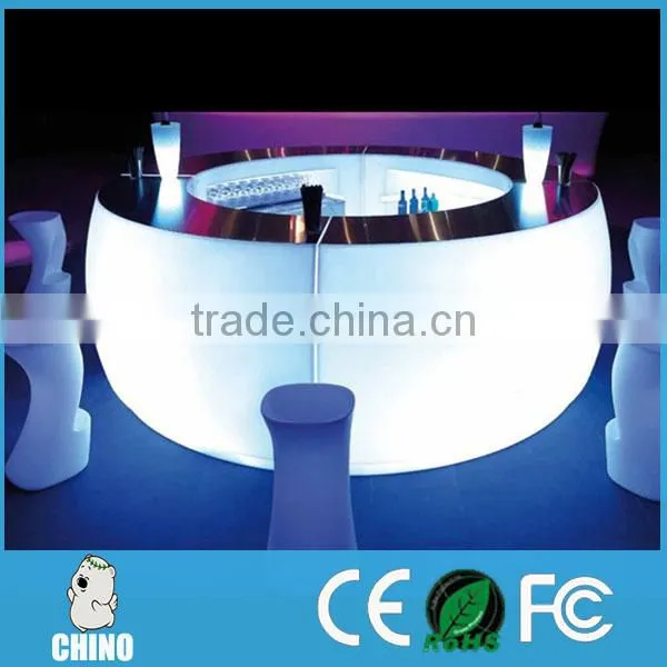 16 Colors Changing Remote Control Light Illuminated Table Counter photo-5