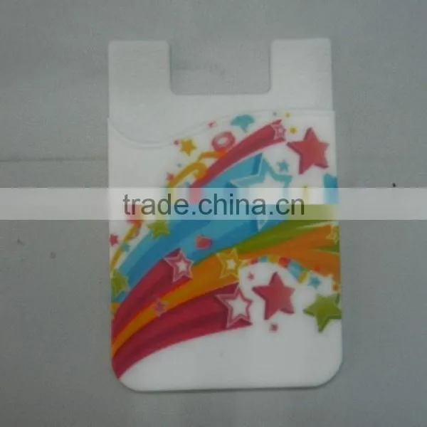 Mini Wallet/3m Sticks Silicone Wallet for Mobile Phone photo-2
