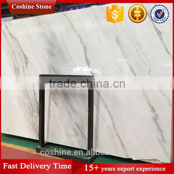 Polished White Big Marble Slab Natural Stone Slab photo-6
