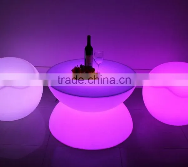 Led Outdoor Furniture, Fashionable Led Coffee Table, Elegant Cafe Furniture With Led Light photo-4