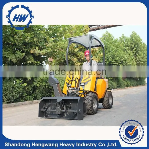 BV Certificate Top Quality 200kg Capacity HWZG200 Mini Front Wheel Loader photo-3