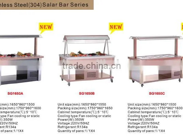 2017 New All Sus304 Customized Salad Bar Series photo-3