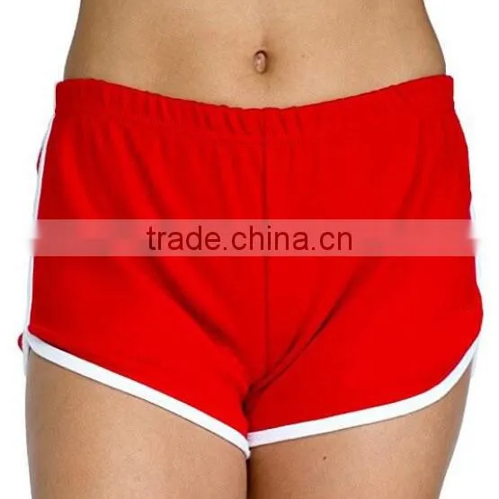 Wholesale Custom Made Your Own Design Women's Gym Yoga Clothes Sporty Casual Style Classic Vintage Retro Jogging Shorts photo-2