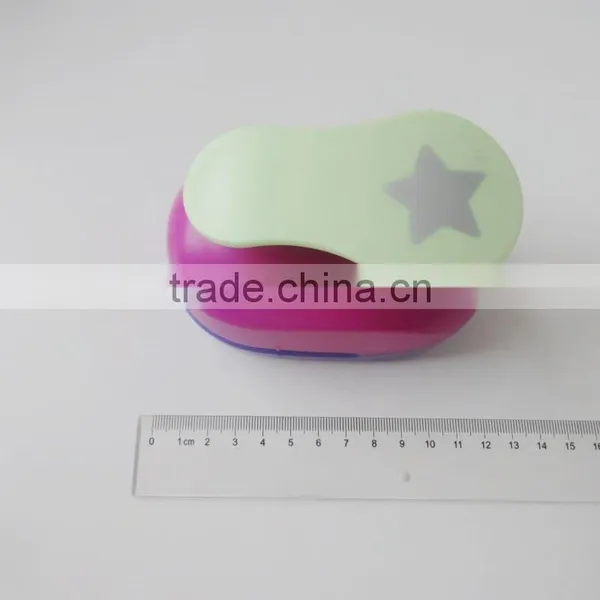 Cute Type 11*6.6*8cm Hand Press Star Shape DIY Handmade Paper Hole Puncher for Kid Cut photo-5