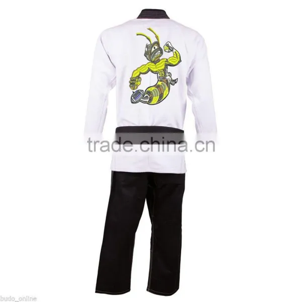 Custom Embroidered Brazilian Jiu Jitsu Uniform / BJJ Gi's Kimono / BJJ Gi Kimono With Custom Embroidery photo-3