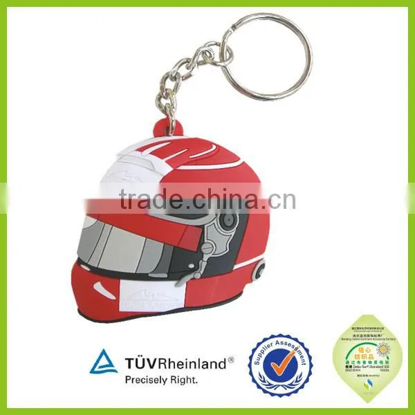 Beautiful Keychain Design Custom Your Own Rubber Material Emoji Key Chain photo-6
