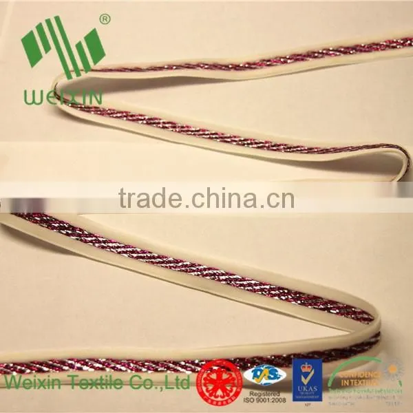 Customozed Color Elastic Trimming Lingerie Purfle photo-4