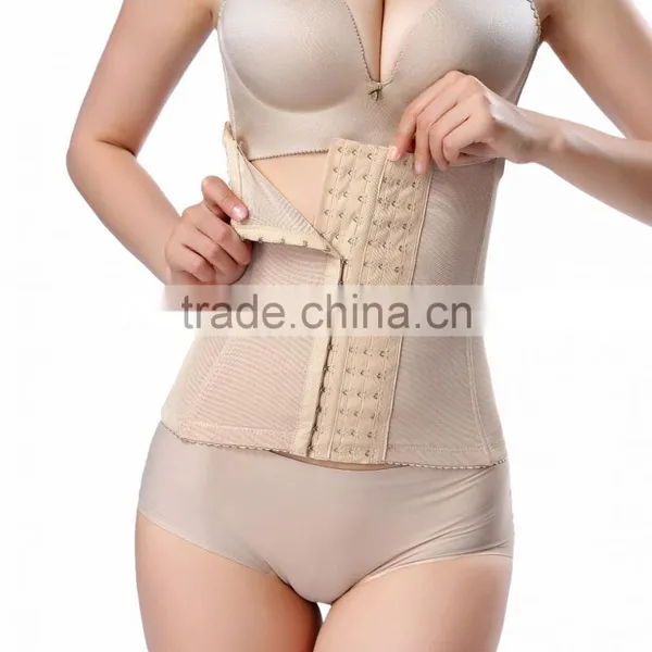 Women Body Slimming Waist Tummy Belt Waist Cincher Underbust Control Corset Waist Trainer photo-6