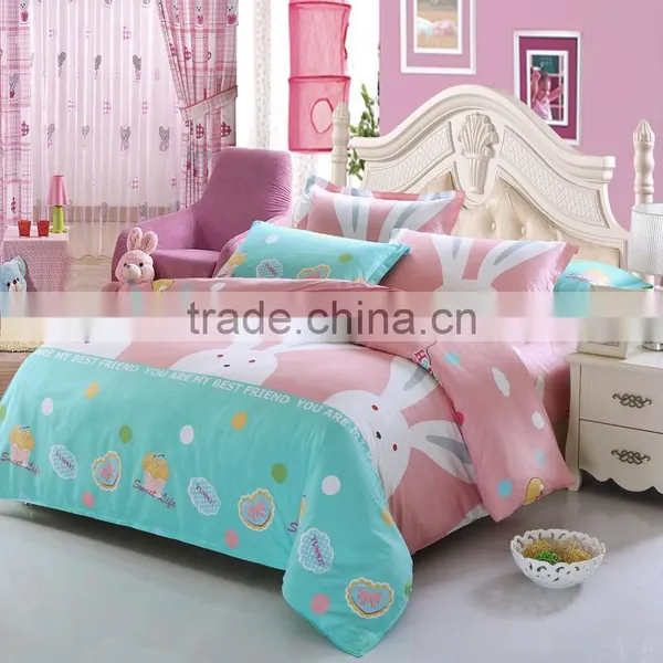 Stock Microfibre Polyester Comforter Bedding Set