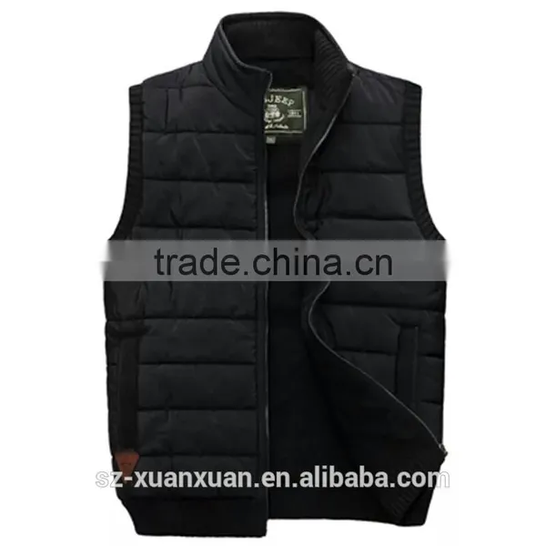 2016 New Winter Warm Casual Thick Down Jacket Waistcoat for Men Design photo-4