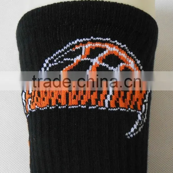Custom OEM Whole Sale Black Elite Basketball Socks photo-5
