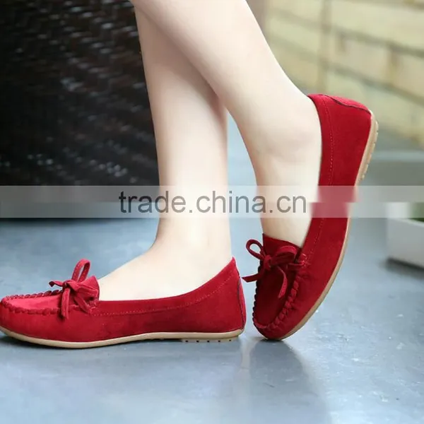 Zm50262b Europe Bowknot Tassel Lady Shoes Low Cut Women Single Shoe photo-6