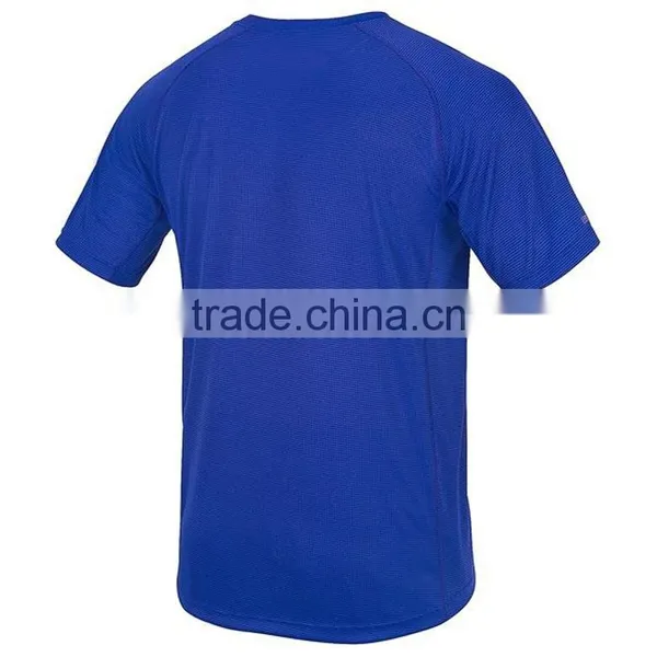 Custom Design Bamboo Charcoal Quick Dry Sport Crew Neck Fancy Men T-shirt photo-3