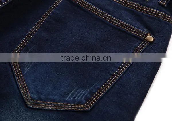 New Designer Men Long Straight Slim Denim Pants For Sale photo-5