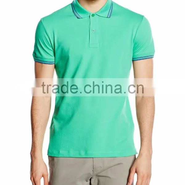 Custom High Quality Fit Men Shirt Design Polo T Shirt Wholesale photo-5
