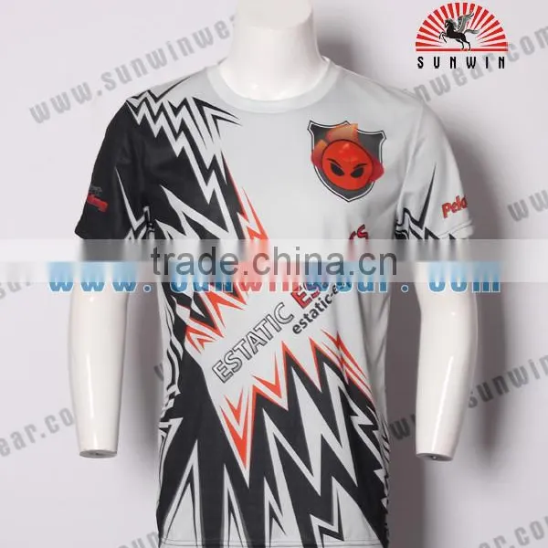 Sulimation T-shirt All Over Print Shirts Gaming for Men photo-2
