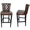 Barstool / Leather Bar Chair/ High Chair