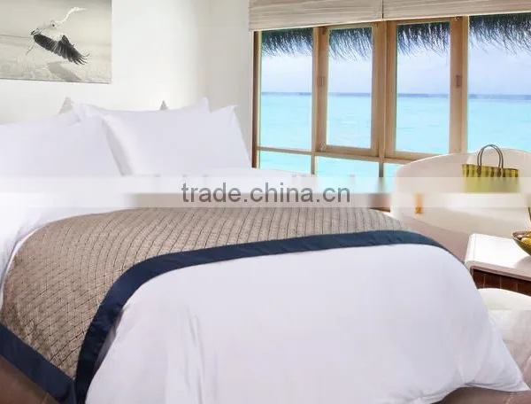 Single Size 100% Polyester Duvet With 233TC Down Proof Fabric for Hotel/home photo-2