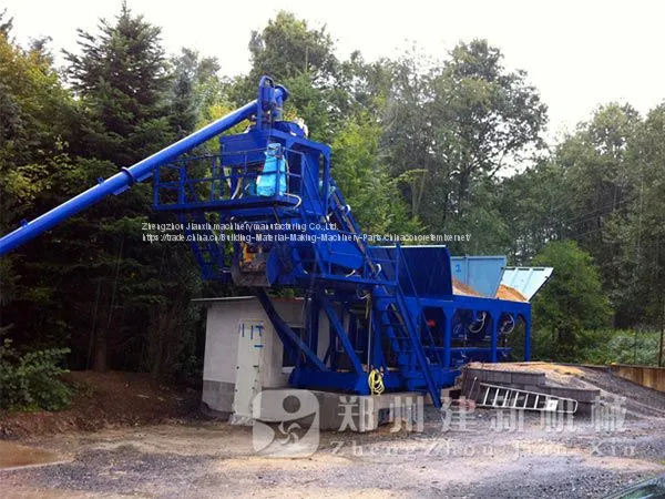 YHZS25 Mobile Concrete Batching Plant photo-3