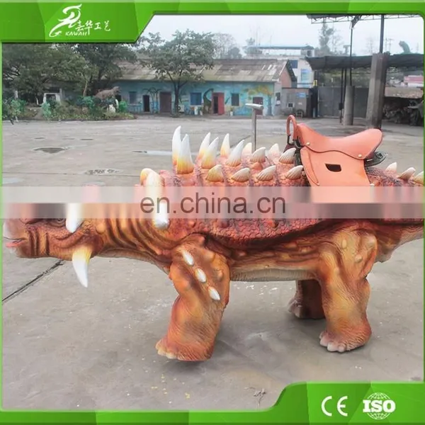KAWAH Park Animal Kiddie Rides Remote Control Walking Animatronic Dinosaur Rides photo-5