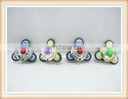 New Product Plastic Kids Electroplate Flash Spinning Top Toys