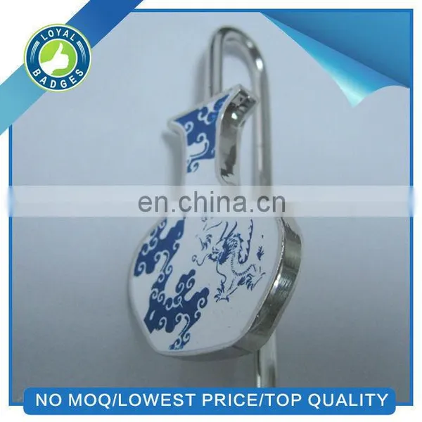 Chinese Antique Blue and White Porcelain Bottle Shape Bookmark