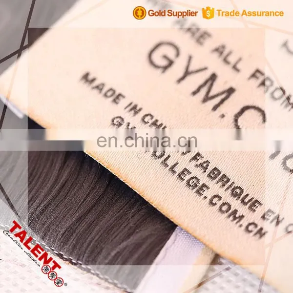 Private Custom Cotton Yarn Garment Woven Label photo-2