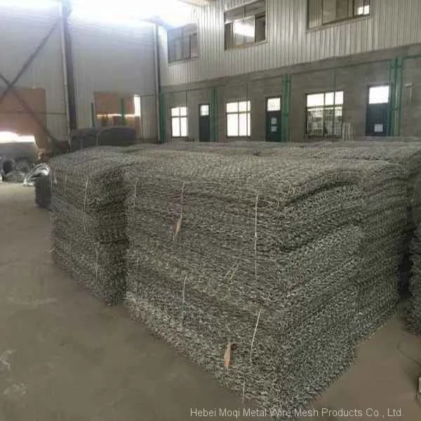 Galfan 5 Aluminum Galvanized Gabion Mesh /60*80 2.2mm Tie Wire Gabion Cages/high Quality Gabion Retaining Wall photo-2