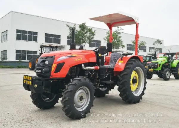 Sadin 60HP плоский полевой четырехколесный трактор 4x4