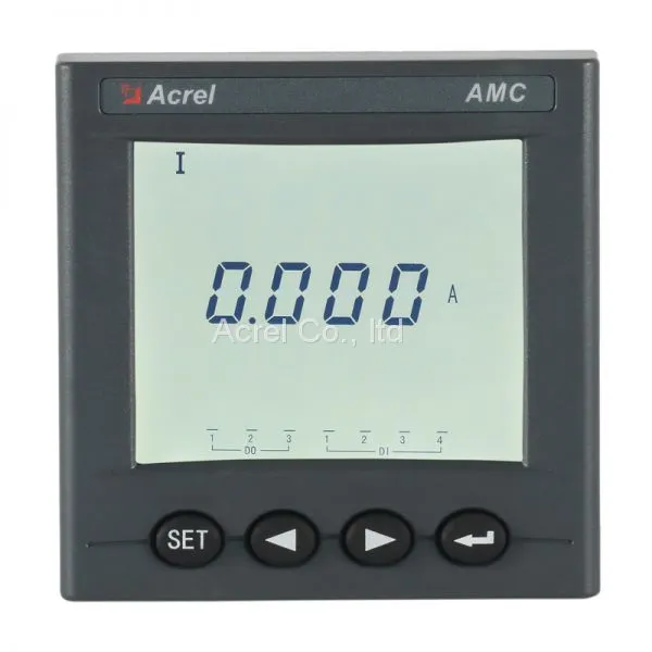 AMC72L-AI Acrel Voltage Current Power Meter Display Single Phase Current Meter