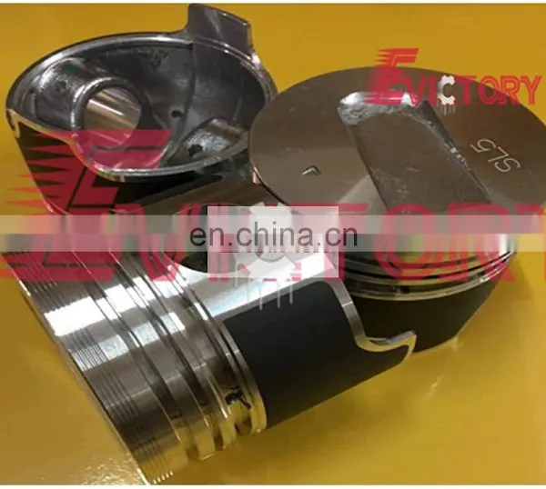 for Mitsubishi S3L-2 S3L2 Gasket Bearing Valve Pump Conrod Piston Liner Kit photo-2