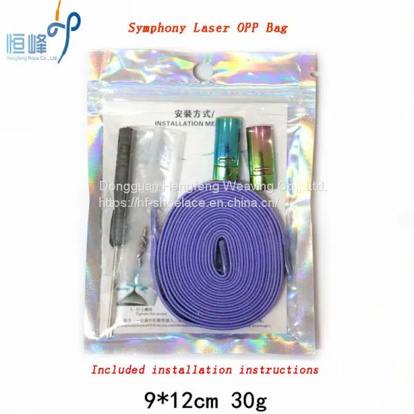 Cheap New Fashion Colorful Metal Lazy Elastic Flat No Tie Magnetic Shoelaces photo-4