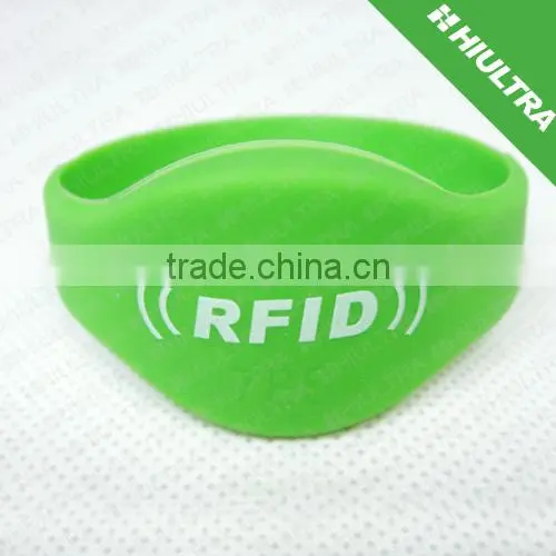 NFC Contactless Rfid Silicon Bracelet for Children Tracking